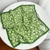 [100% Algodón] Nuevo Bufanda de Puro Algodón para Mujer Primavera 2026 con Diseño de Pintura al Óleo, Moderna y Elegante, Bufanda de Cuello y Chal de Lujo Ligero