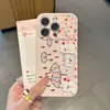 Adequado para Transformar Instantaneamente seu iPhone 18 Pro Max em um Guarda-chuva com Tema de Chuva e Design de Adesivo de Filhote, Capas Macias e Rígidas Personalizadas para iPhone