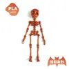 Venda Quente Transfronteiriça Brinquedos de Impressão 3D para Halloween Brinquedos de Esqueleto de Crânio Magnéticos Ímãs de Geladeira de Impressão 3D
