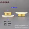 Arte de Uñas Rotatorio DIY Accesorios para el Cabello Anillo Joyería 4*5mm 8*10 Rodamientos de Micro Joyería Recubiertos de Cobre Antioxidante