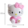 Juguete de Gata Rosa Merlot Gatito Princesa Muñeca Decoraciones Ornamentales para Pastel de Cumpleaños de Gato Enchufe para Bebé Niña