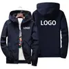 Nova Importação Exterior Venda Quente Jaqueta de Primavera e Outono Masculina Cor Sólida Corta-vento Roupas de Proteção Solar Classe Roupa Grupo de Roupas Mais Impressão LOGOTIPO