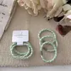 Nuevo Scrunchie Coreano de Patrón Diagonal de Alta Elasticidad, Simple y Elegante, Sujetador de Cola de Caballo Versátil, Diadema para Uso Diario