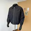 Jaqueta Versátil de Cor Sólida com Detalhe de Zíper, Casual de Negócios Simples e Leve, Estilo Retrô Workwear, Tendência para o Trabalho, Coleção Primavera/Outono 2026