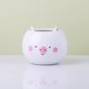 Chaozhou Yuanwang Personalizado DIY Desenho Animado Animal Fofo Decoração de Mesa Vaso de Porquinho Branco Rosa Quarto Pequenos Ornamentos