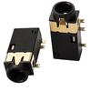 Conector de audífono de parche conector de audio de alta calidad 3.5 base de audífono de seis patas PJ342/324B base hembra PJ382