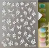 Ins Pegatinas para Uñas Flor Mariposa Degradado Rosa Flor Pequeña Mariposa Degradado Rosa y Morado Pegatinas Adhesivas para Uñas Modelo Sl