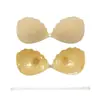 Pegatinas para Senos para Mujer, Push-Up y Anti-Exposición, Adecuadas para Vestidos de Novia, Sujetadores de Encaje sin Tirantes para Bustos Grandes, Verano