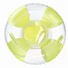 Flotador de Piscina Patito Feo PVC Engrosado Lentejuela Amarillo Luz de Luna Flotador Asiento Flotador Salvavidas Infantil Flotador de Axilas Flotador