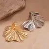 Anillo Exagerado con Textura Metálica y Plisados en Forma de Flor con Artesanía Pesada Transfronteriza, Joyería de Nicho Minimalista Única y de Alta Gama