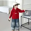 Suéter Bordado de Otoño e Invierno para Niños Estilo Coreano Suéter Grueso de Punto para Niños Ropa para Niños Pequeños y Niños Pequeños en Otoño