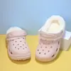 Zapatos de algodón para mujer, estilo invierno nuevo, sin cordones, casuales y de moda, versátiles para dos looks diferentes, con una cómoda suela de plataforma