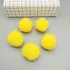 En stock bola de polipropileno niños de preescolar trabajo manual bola de pompón joyería diy accesorios para ropa pompón de huevo de 50 mm