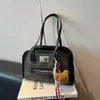 Bolso Retro Esmerilado para Axila Nuevo Estilo Universitario Versátil Bolso de Hombro para Viajar Otoño e Invierno Bolso Tote de Gran Capacidad para Mujer