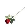 Flor Artificial Nueva Flor Individual de Rosa Flor de Boda Ramo de Flores Falsas Decoración de Flor de Seda de Alta Calidad Floricultura Suave