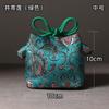 Erya Brocado Engrosado Almacenamiento Bolsa de Viaje Lata de Té Taza de Té Juego de Té Bolsa de Tela Tetera Bolsa de Tela Portátil