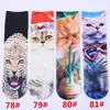 Calcetines de expresión emoji cara sonriente comercio exterior gato solo estampado animal calcetines de impresión digital 3D de doble cara calcetines de tubo AliExpress