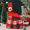 Bolsa de regalo de decoración navideña, bolsa de manzana de Santa Claus transfronteriza, bolsa de dulces para niños, empaque de manzana para Nochebuena