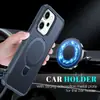 Nuevo Modelo Adecuado para Funda de Teléfono Móvil Oppo al por Mayor Junshen Soporte Plegable Magnético para Coche Funda de Teléfono Móvil Oppo Cubierta Protectora