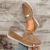 Zapatos de Frijol Transfronterizos Europeos y Americanos para Primavera y Otoño Cómodos 2026 Zapatos de Vestir Mocasines Perezosos para Mujer Antideslizantes Estilo Nuevo Venta al por Mayor Talla Grande