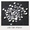 Accesorios populares para uñas de celebridades en línea Diamante transparente blanco especial con forma de diamante cuadrado ojo de caballo gota de agua Joyería para uñas al por mayor