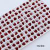 Taladro para uñas Dongzhou de 6,5 mm con punta de corazón, accesorios de joyería para bricolaje, taladro para vidrio con forma de color, taladro para uñas de tamaño pequeño