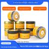 Cold Relief 60*40mm Vela Emergência Vela Ferro Jar 4OZ Iluminação Folha de Flandres Vela Emergência Jar