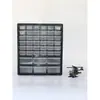 Caja de Almacenamiento para Artículos Varios de Escritorio Plástico Simple Tipo Cajón Compartimentada Caja de Herramientas para Piezas Clasificación y Organización Hogar Montado en Pared