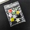 Colgante Estrella Pequeña Transfronterizo 20*6mm Colgante de Vidrio Accesorios para Joyería Accesorios para Collares DIY Estrella de Cinco Puntas Mayoreo