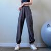 Pantalones deportivos de pierna ancha transfronterizos de cintura alta de secado rápido adelgazantes Coulouse Harlan casuales para correr yoga primavera