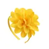 Europeu e americano crianças jóias multi-camadas encaracolado flor arco artesanal flor faixa de cabelo crianças cocar acessórios para cabelo fivela de cabelo 701