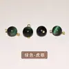Botões Redondos de Olho de Tigre Estilo Chinês, Novos Acessórios Hanfu de Alto Padrão Estilo Chinês, Fechos de Botão para Camisa e Qipao, Botões de Acessórios para Roupas