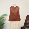 [Li] Nuevo chaleco de estilo chino, retro y lujoso con cuello alto, colección principios de otoño 2026, elegante y refinado chaleco para mujer