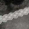 2026 Novo Estilo Tecido Tencel Bordado Vazado Renda Floral Acabamento Renda Lolita de Lado Único