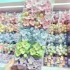 Nuevo Elástico para Cola de Caballo de Cuatro Hojas de Colores Caramelo de Alta Elasticidad para Niñas Pequeñas, Diadema para Estudiantes