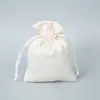 Nueva Bolsa de Tela Satinada con Cordón, Bolsa de Seda a Prueba de Polvo para Joyería, Bolsa de Almacenamiento de Seda Sintética, Personalizable