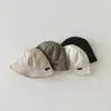Gorro de bebé de Corea del Sur 2024, nuevo gorro de lavabo a juego con cordones para bebé, gorro de pescador para niño.