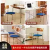 Silla de comedor estilo vintage para uso doméstico, minimalista, lujo ligero, sensación de alta gama, silla con respaldo de madera maciza, estilo francés Bauhaus, silla retro duradera