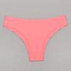 Verano Sudamericano Tanga de Rango Amplio para Mujer Sexy Levantamiento de Cadera Sexy Bikini Ropa Interior para Mujer Pantalones T Mono Entrega