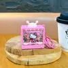 Nuevo Estilo Caja Sorpresa Rebotante Llavero Colgante de TV Divertido Alivio del Estrés Encanto Peculiar para Bolso de Pareja Venta al por Mayor