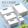 Cartões em Branco, Cartões Espessos e Rígidos, Cartões Brancos de Papel Kraft Transfronteiriços, Cartões de Palavras Pintados à Mão para DIY, Cartões de Cumprimentos Manuscritos, Venda por Atacado Cultural e Criativa