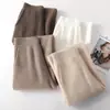 Calças largas casuais femininas estilo europeu, malha de caxemira para outono, calças harém para primavera, outono e inverno, novas calças compridas de outono 2026, lã