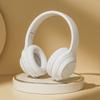 Fone de ouvido Bluetooth transfronteiriço 2026, supra-auricular, com design elegante, cobertura total para jogos, dobrável e com slot para cartão.