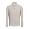 Venta caliente transfronteriza nueva camiseta deportiva POLO personalizada secado rápido suave alta elasticidad cálida manga larga deportiva fitness manga larga