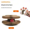 Brinquedo para Gato Órgão Mágico Arranhador para Gato Dobrável Auto-Prazer para Gato Alívio Papelão Ondulado Placa para Arranhar Gato Resistente a Arranhões Ninho para Gato