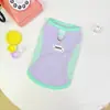 Roupas para animais de estimação primavera e verão finas respiráveis seda gelada roupas frescas para cães gatos colete com sensação de frescor roupas de proteção solar atacado
