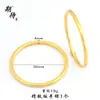 Esperando nueva pulsera de anillo liso chino para mujer, moda nacional, pulsera simple, nicho, pulsera de lujo ligero, joyería vintage de alta gama