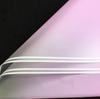 Papel de Regalo de Flor de Gradiente Nuevo Doble Línea Papel Milán Estilo Ins Papel Mate Esmerilado Venta al por Mayor Floristería Material de Papel de Regalo para Flores