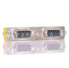 Adaptador VGA fêmea para fêmea adaptador VGA macho para fêmea Cabeça de extensão de cabo VGA adaptador de 15 furos para 15 furos