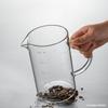 Taza medidora de vidrio resistente a altas temperaturas con escala y asa, vaso de borosilicato alto, gran capacidad, para cocina, hogar, repostería, taza medidora